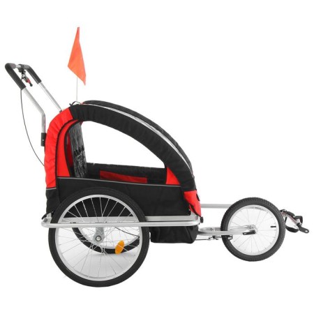 Bicycle trunk, red color-1