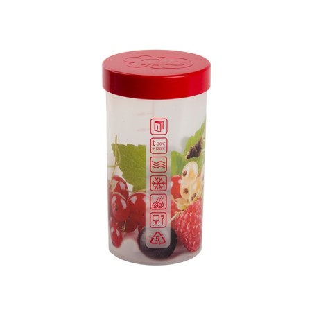 Ourssson 1 l, 9.5 × 9.5 × 18 cm storage, red-1
