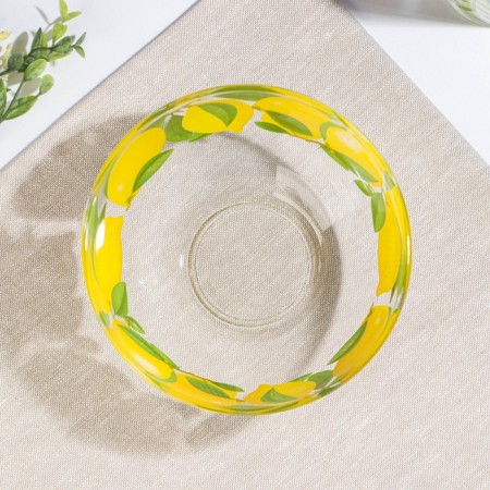 Lemon salad bowl, glass, medium, 700 ml-1