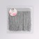 Decorative braid "Furrm", 20 cm, 5 ± 0.5 m, silver color