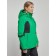 Ski jacket female, size 46, green color