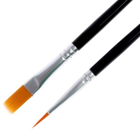 Aquagram for the face and body, glows from ultraviolet radiation, brush, 10 colors-4