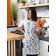 Apron Butterfly, size 60x80 cm, butterflies, multicolor