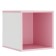 Hall-shelf 49, 330 × 370 × 330 mm, Rose color