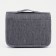 Cosmetic bag on Velcro, with hook, color gray color