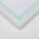 Photo frame plastic in 1 photo13x18 cm "Heart with a bow" White paper embossing 18x2x23 cm