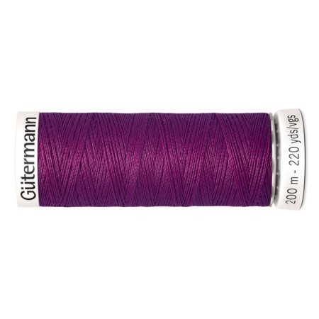 SEW-HALL thread for all materials, 200 m, 748277 (718 purple fuchsia)