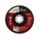 Circle of petal conical scrap, 125 x 22 mm, p120