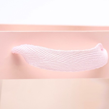 Gift package, with a window, 25 x 18 x 13 cm, pink, 1pc.-2