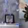 Garland “thread” 2.5 m with nozzles “gifts”, IP20, transparent thread, 10 LED, white glow, 220 V