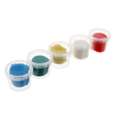 Modeling dough, 5 colors, 450 g, eco on a plant basis, cardboard-2