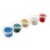 Modeling dough, 5 colors, 450 g, eco on a plant basis, cardboard
