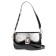 Bag Cross-Body Women's, genuine leather, Polina & Eiterou Black, 23x7x15 cm