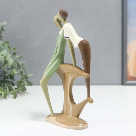Souvenir Polystone "Retro. Paradise. First kiss" 21.5x6x11.5 cm-2