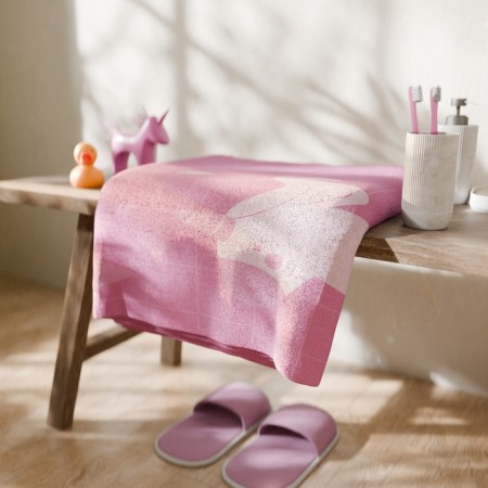Tmachry Ethel Trevior "Unicorn", 70x130 cm, 100% cotton, 420 g/m2-5