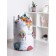 Basket for toys "Colored balloons, size 35x50 cm