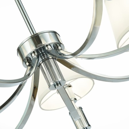 Suspended EVOLUCE lamp. Sle111303-07. Monza. 7x40 watts, E14, 82x82x24.5 cm, chromium color-7