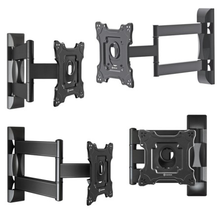 Onkron M4S bracket, for TV, inclined-dwelling, 17 "-43", 55-500 mm from the wall, black-1
