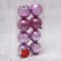 Set of balls plastic D-7 cm, 8 pcs "Disport strips"