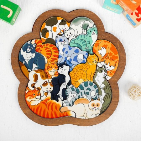 Zoopasle "Cats" 14 parts