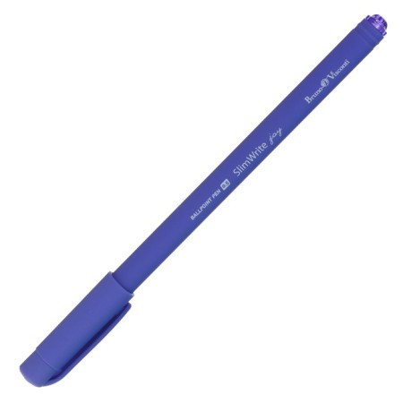 Ballpoint pen Slimwrite. Joy, node 0.5 mm, blue ink, matte case Silk Touch, mix-1