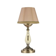 Luminaire desktop Maytoni RC024-TL-01-R, 1HE14, 40W, 25x25x50.6 cm, bronze color