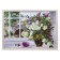 The painting "Bouquet on the windowsill" 56*76 cm