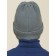 Children's hat, size 48-50, gray color