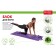 Bradex SF yoga block 0732, 23 x 15 x 7.5 cm, 130 gr., Purple color