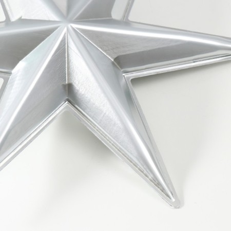 Figure "Star of Pereniamous" Small silver, 31x35.5 cm-3