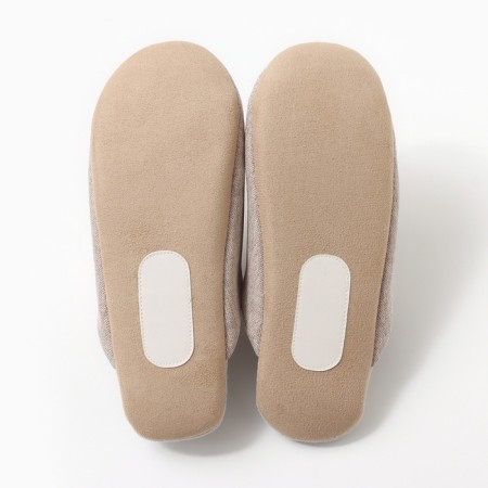 Male slippers, eco size 44-45, beige color-8