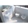 Washbuilder of the LZSF "Aquarius", a width of 570 mm, with a hole for the mixer