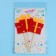 Skewers of felt "gift", set of 3 pcs.