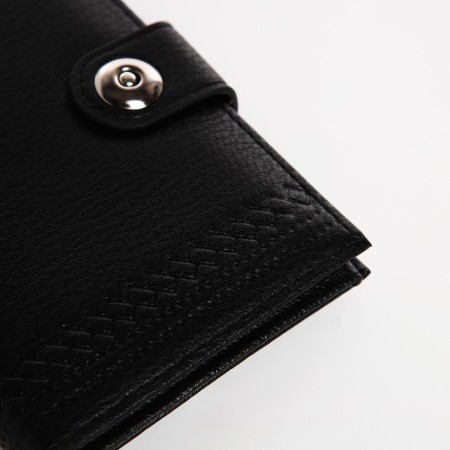 Cover on the magnet. for auto documents and passports, black color-2