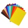 Cardboard of color A4, 10 sheets 10 colors kuromi, shaking, (gold + silver), 220g/m²