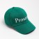 Women's cap with embroidery, green, p. 56-58