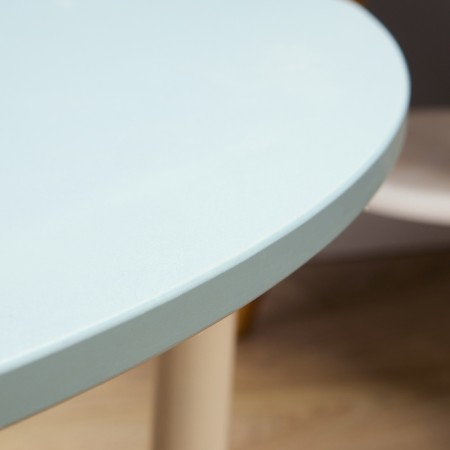 Table semicircle growing Gr.0-3 on a metal frame, Dustin Green-3
