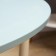 Table semicircle growing Gr.0-3 on a metal frame, Dustin Green