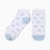 Women's hearts, white/blue color, rr 25