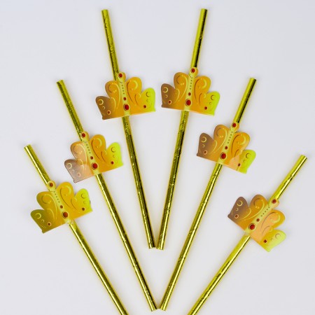 Tubes for the “Crown” cocktail, set of 6 pcs.