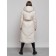 Coat insulated winter female, size 42, light-beige color