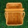 Basket "Lukoshko", 31.5 × 21.5 × 12/25.5 cm, veneer