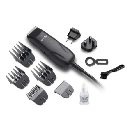 Assum for haircuts Andis CTX Corded Clipper TC-2 (74035), 4 nozzles, 220 V, black