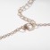 Choker "crescent" phases of the moon, colored in gold, 35 cm