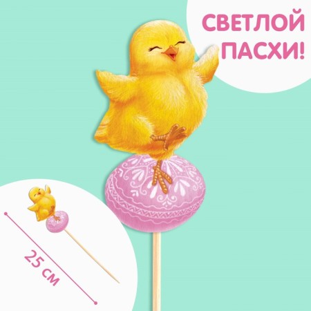 Decor on the stick "chicken"