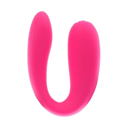 Vibrator for steam, with vibropuli, silicone, pink-1