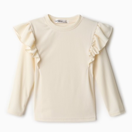 Children's jumper with kaftan wounds, p. 32 (110-116 cm), milk-7