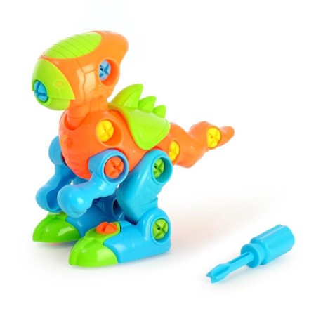 Designer for kids "dinosaurus", with a screwdriver, 38 details-5