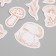 Stickers for creativity "Mushrooms in the autumn forest" set of 46 pcs 6.4x4.4 cm