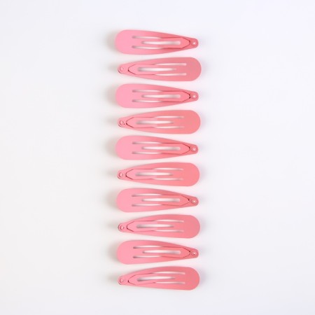 Hair clips for children "for the most tender", 10 pcs., 5 x 1 cm-3